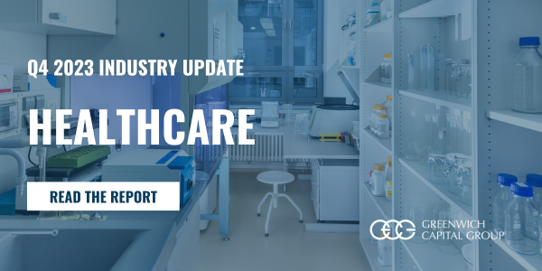 Greenwich_Cap's tweet photo. GCG’s Q4 2023 Healthcare Industry Update provides an overview of the latest trends in the sector, including recent performance, valuation multiples, and the state of the middle-market M&amp;A environment. Read the full update here: https://t.co/yyHQLyB5dJ https://t.co/CwAyhrGgWr