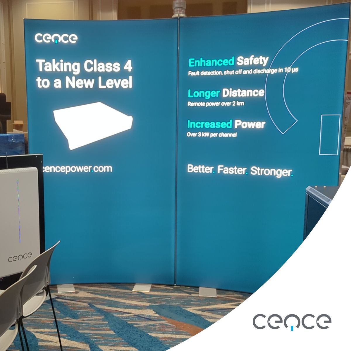 Last week, we were excited attend the <a href="/BICSI/">BICSI</a> tradeshow in Orlando, Florida, and met so many inspiring people who are also working towards a better world 🌎
Learn more about our work: cencepower.com/markets/data-c…

#informationtechnology #telecommunications #BICSI #faultmanagedpower