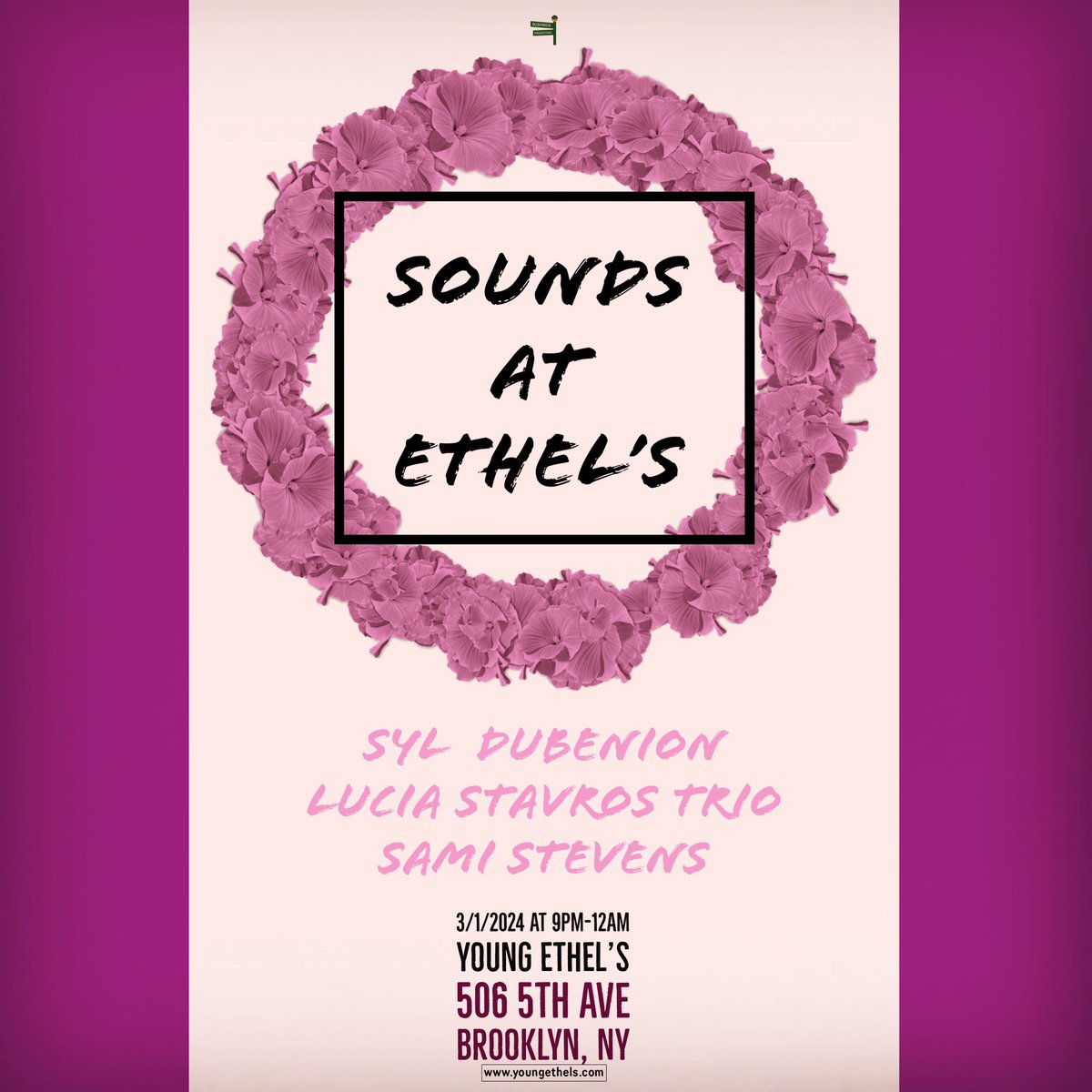Next show! 3/1 at Young Ethel’s in Brooklyn. This show features my trio performing music from my album Burn You Up with sets by Sami Stevens and <a href="/syldubenion/">Zendaya fan account</a> #livemusic #originalmusic