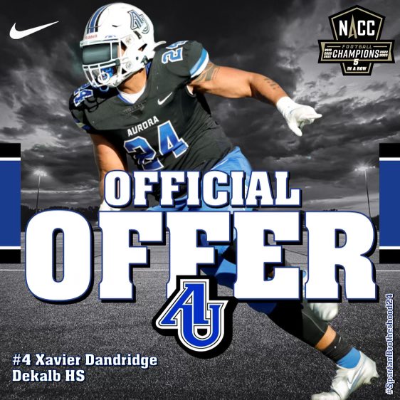 Excited to announce I have received my 2nd offer from @AU_SpartanFB! Thank you to @DonBeebeNFL and the rest of the staff for this opportunity!