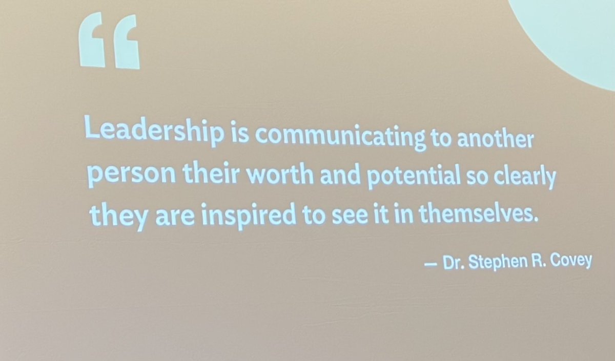 One of my favorite Covey quotes! #LIMSymposium ⁦<a href="/TheLeaderinMe/">The Leader in Me</a>⁩ ⁦<a href="/VRE_STARS/">Valley Ranch Elementary Coppell ISD</a>⁩