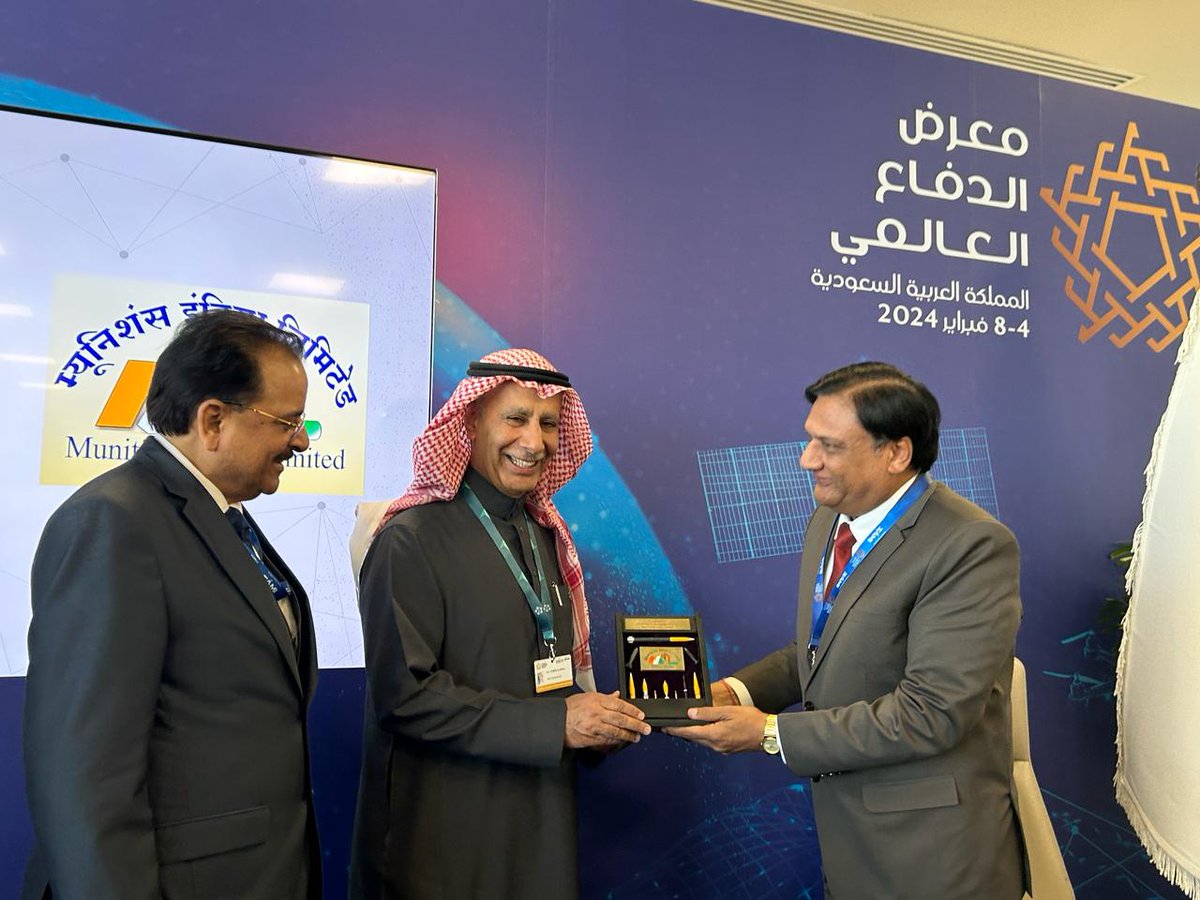 MIL signed a contract worth 225 Million USD for supply of Artillery ammunition to Kingdom of Saudi Arabia through its partner, NadrahCompany. Occasion was graced by H. E. Ahmad Abdulaziz Al-Ohali, Governor of the General Authority of Military Industries, KSA and Hon. RaskhaRajya