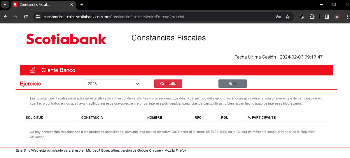 Betoxhj's tweet photo. @ScotiabankApoya Si pero aun no aparece informacion para el 2023 https://t.co/UIeLXXCFTX