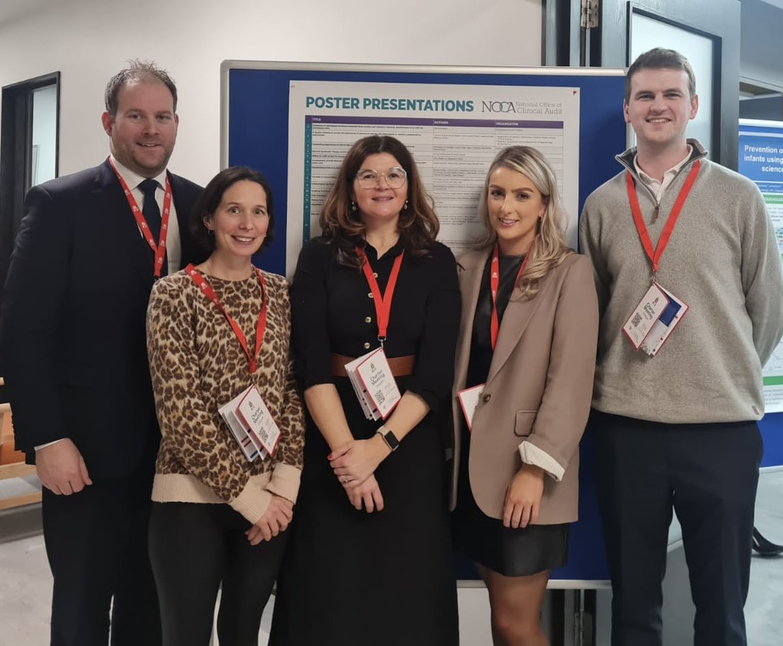 Congratulations to Dr Luke Harris BST SHO who had 2 posters represented @ the #NOCA24 annual conference from @PortiunculaHosp audits on documentation standards and kidney care in diabetes #patientsafety #audit @noca_irl @RCPI_news @saoltagroup @GUHAcademic