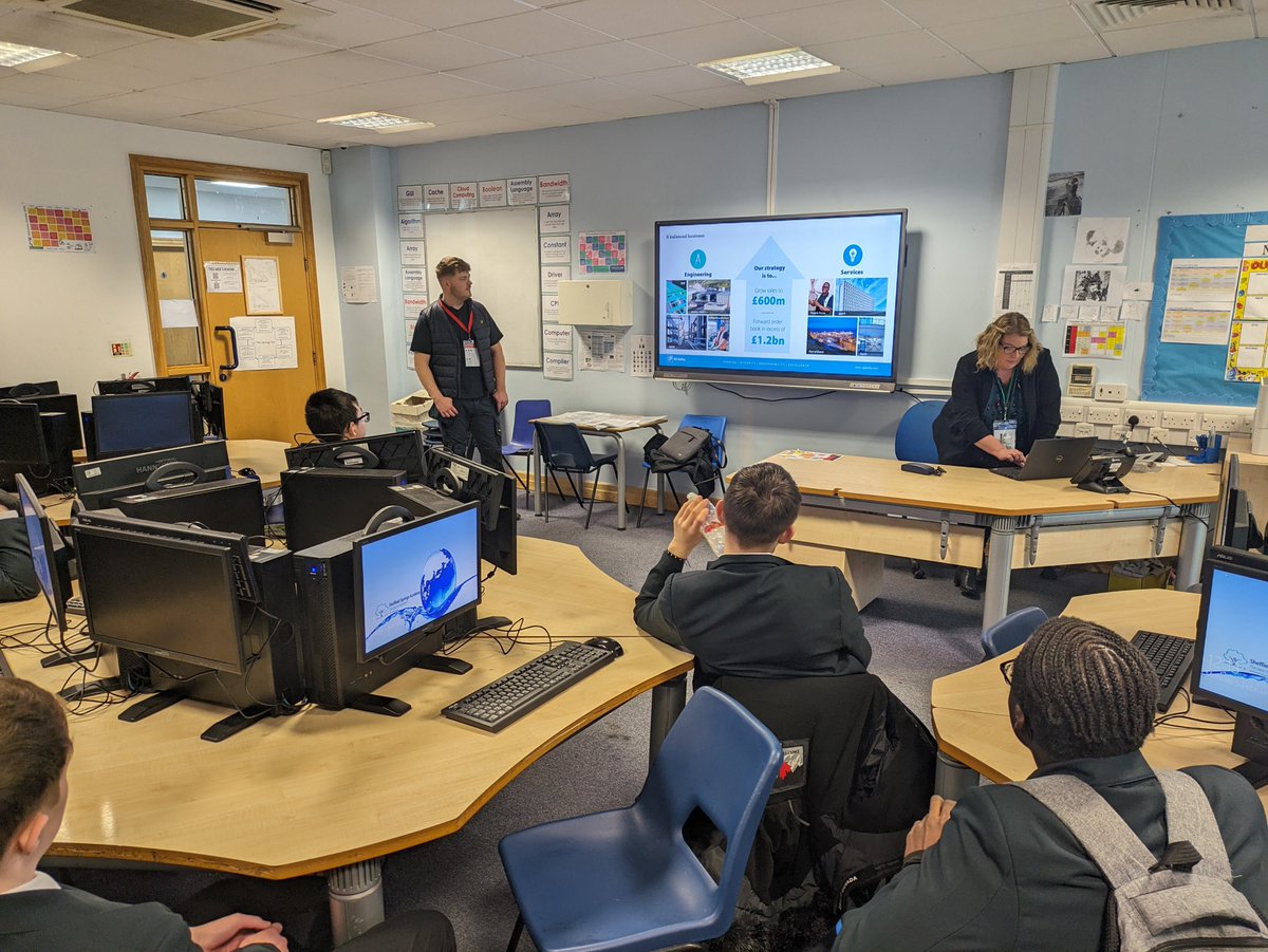 Yesterday NG Bailey kindly delivered a session to our Year 11 students interested in Engineering Apprenticeships. Students went through the application and interview process. #NAW2024