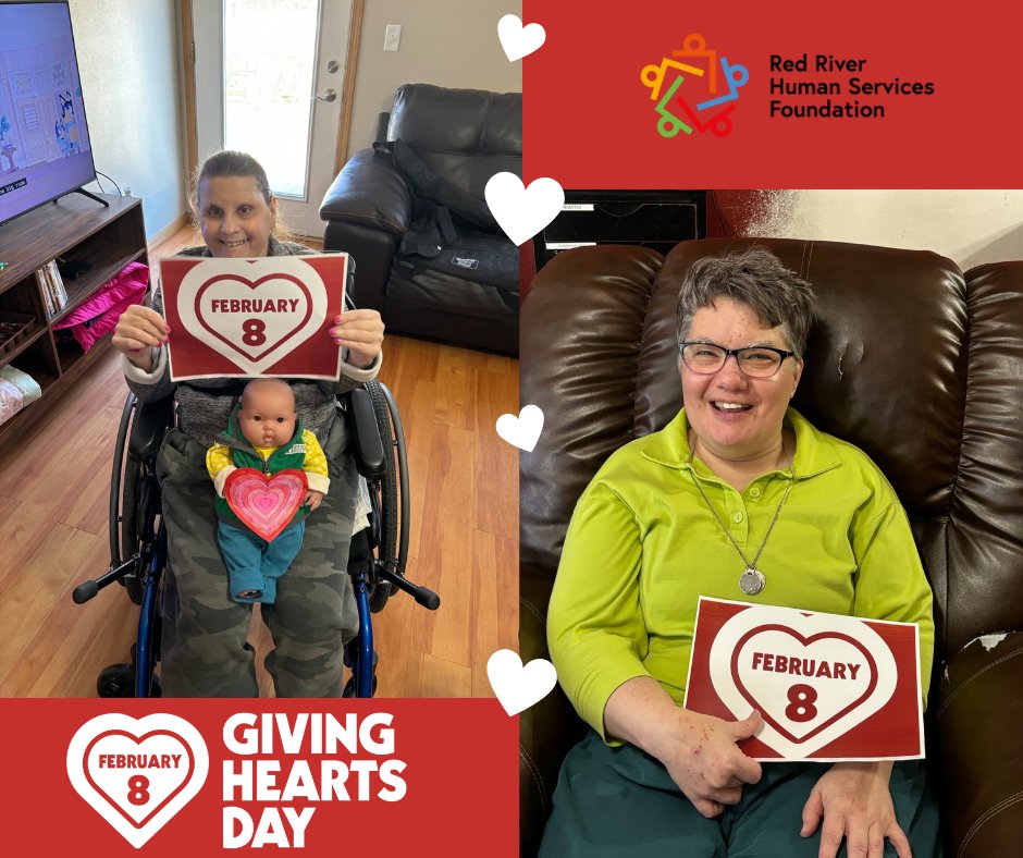 Giving Hearts Day is only 2 days away!! Your donation on Giving Hearts Day creates independence and brings joy and dignity beyond measure to the people we support. #givingheartsday 💕💕

app.givingheartsday.org/#/charity/1160
