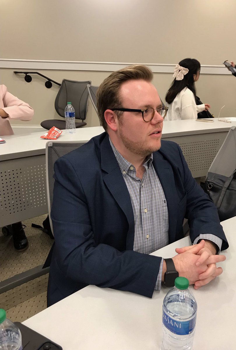Tyler Welch (@tylerqwelch) on Twitter photo Had a great time presenting at the <a href="/universityofga/">UGA</a> PhD Student Research Symposium <a href="/TerryCollege/">Terry College | UGA</a>. Many thanks to David Eckles for organizing and to <a href="/SpencerEdFnd/">Spencer Educational Foundation</a> for sponsoring.
This is post-presentation shot, when I was grateful (as we all are) to talk to people about my work! Had a great time presenting at the <a href="/universityofga/">UGA</a> PhD Student Research Symposium <a href="/TerryCollege/">Terry College | UGA</a>. Many thanks to David Eckles for organizing and to <a href="/SpencerEdFnd/">Spencer Educational Foundation</a> for sponsoring.
This is post-presentation shot, when I was grateful (as we all are) to talk to people about my work!