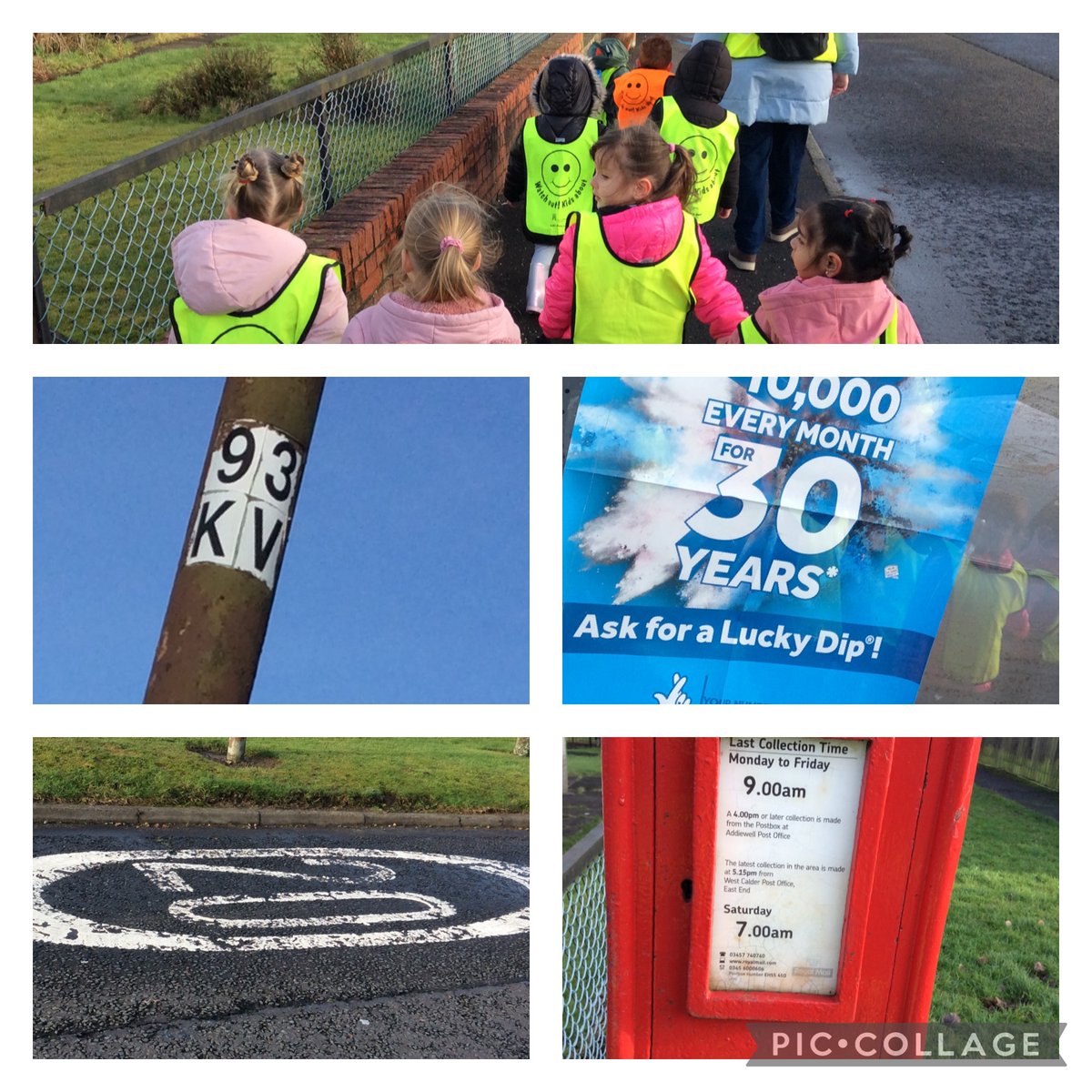 What a fantastic number walk today 🚶‍♀️🚶 Who knew there were numbers in so many places? #achievingalice #safesally #ourcommunity