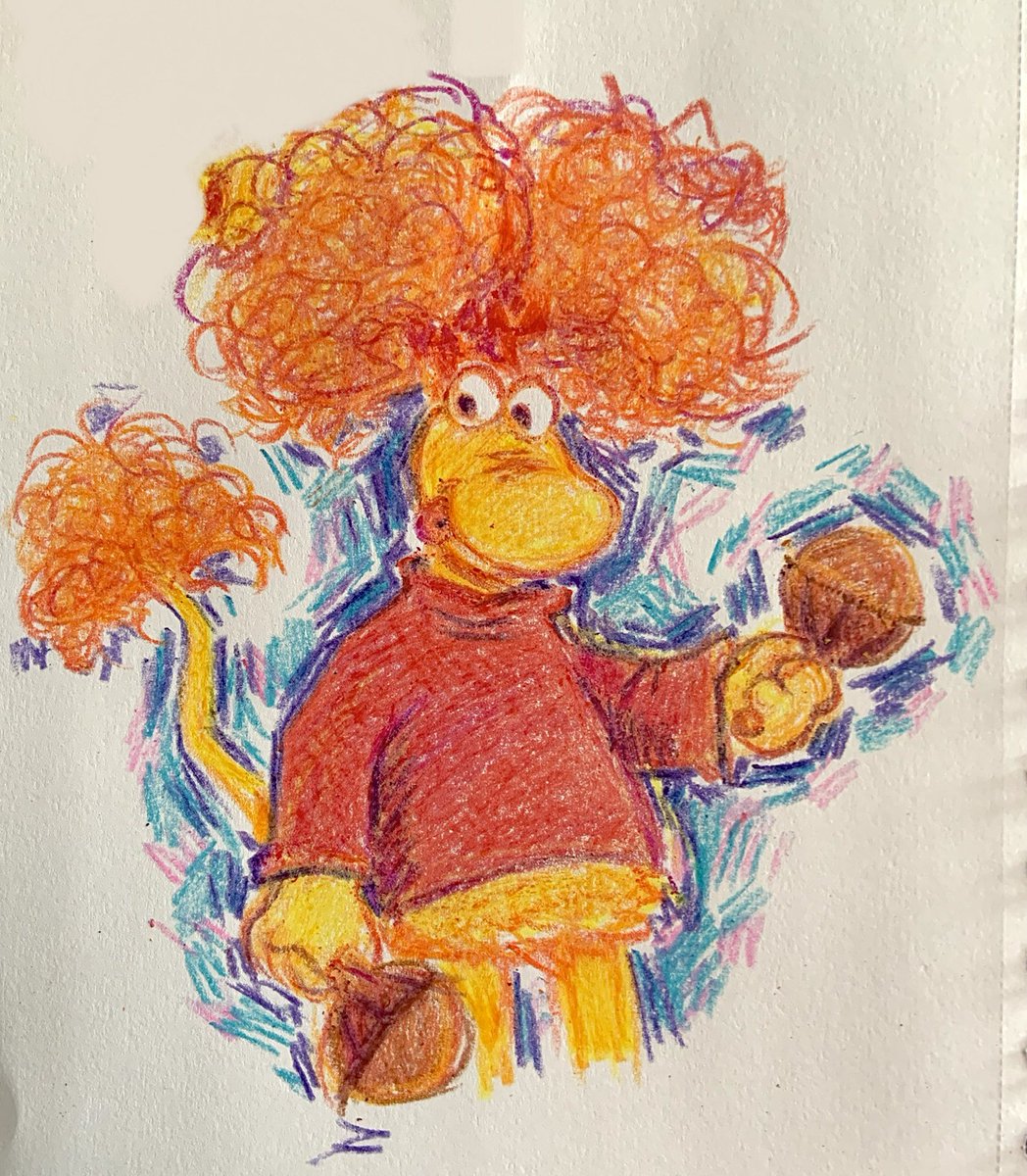 crayon fraggles 💚