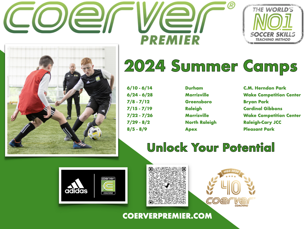 CoerverPremier's tweet image. Impactful Soccer Camps for players ages 5-15 seeking to learn, excel and have fun!

Learn about Coerver Premier camps and why Coerver Coaching is the World's #1 Soccer Skills Teaching Method since 1984 at:

Coerverpremier.com