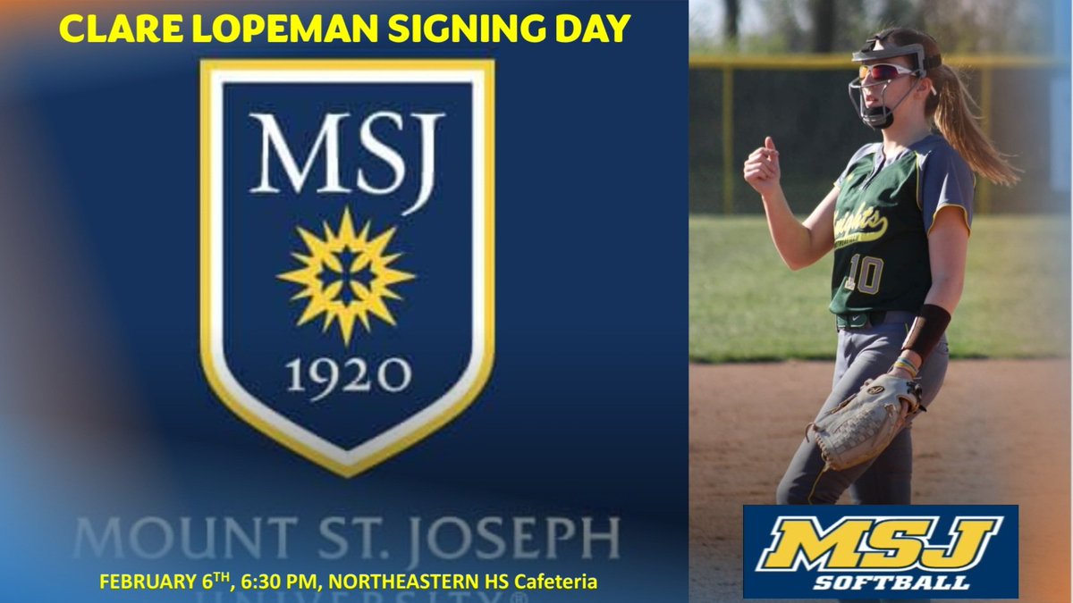 Clare Lopeman (@lil_clope) on Twitter photo Today is the Day! Excited, Honored and Blessed! <a href="/MSJSoftball/">MSJ Softball</a> <a href="/go_nws_knights/">NWS Athletics</a> <a href="/Indianashockwa2/">Indianashockwaves2023</a> Today is the Day! Excited, Honored and Blessed! <a href="/MSJSoftball/">MSJ Softball</a> <a href="/go_nws_knights/">NWS Athletics</a> <a href="/Indianashockwa2/">Indianashockwaves2023</a>