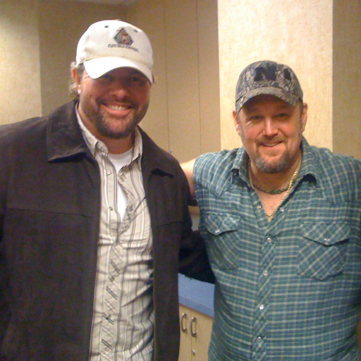 Well..ugh..Everyone that knew Toby Kieth lost a good friend Today and an unabashed 100% American Patriot. Toby was one of a kind and he’ll be missed tons. Thanks for all the music, bus talks and friendship you okie Redneck. We had a mutual friend in Jesus so I’ll see ya again one