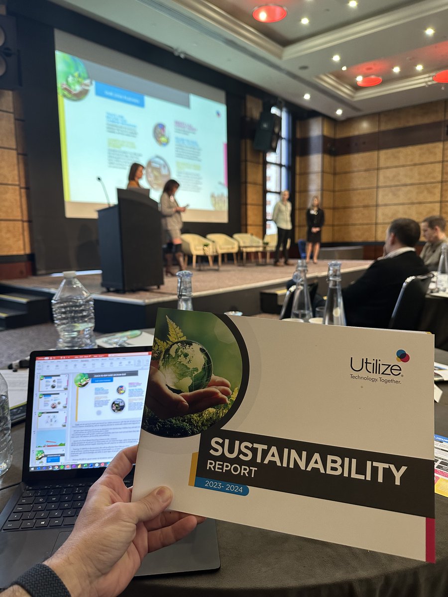 At our recent Kick-Off Conference, our Sustainability Committee spoke about what we have been working on and how we are supporting the United Nations Sustainable Development Goals. We also launched our first Sustainability Report! #sustainability #UNSDG #workingtogether