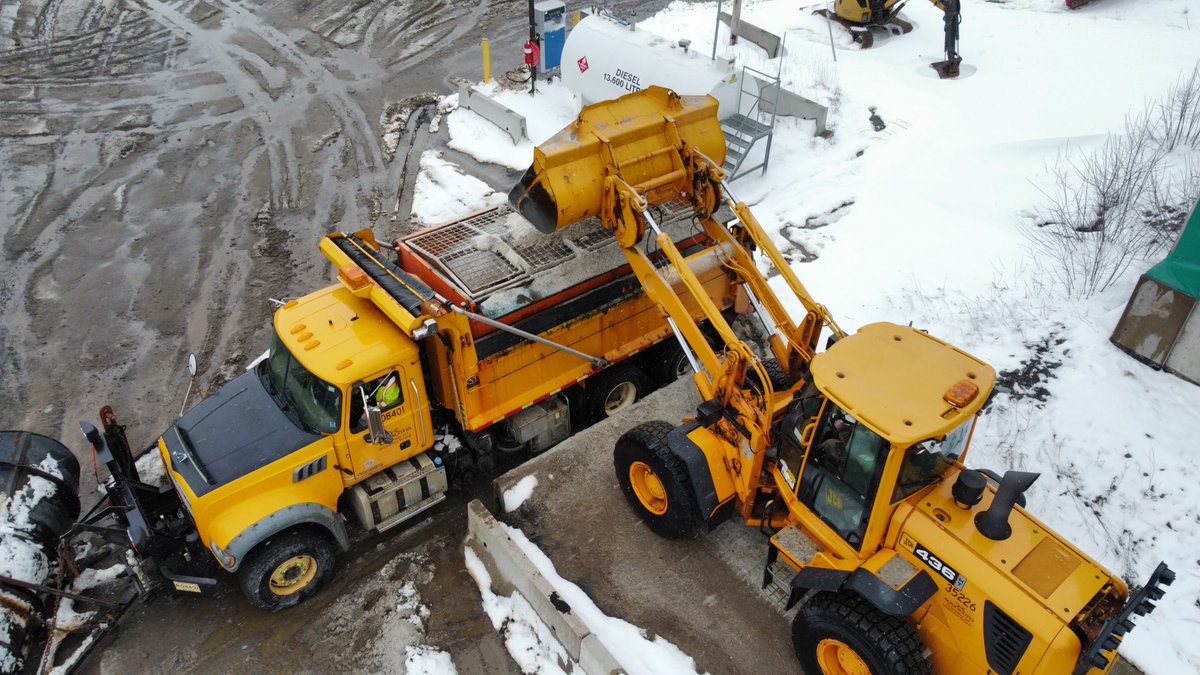 100 series highways are open across the province.

Most trunk roads also open. Call  511 or visit 511.novascotia.ca for the latest road conditions.
 
Also, give yourself plenty of travel time, and leave space for snowplows.