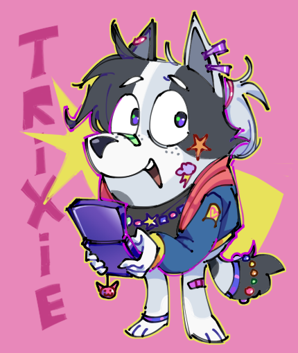 leanblyat's tweet photo. Young Trixie 👾🕹️
#bluey #blueyart #blueyfanart https://t.co/EbHUzLbRGB