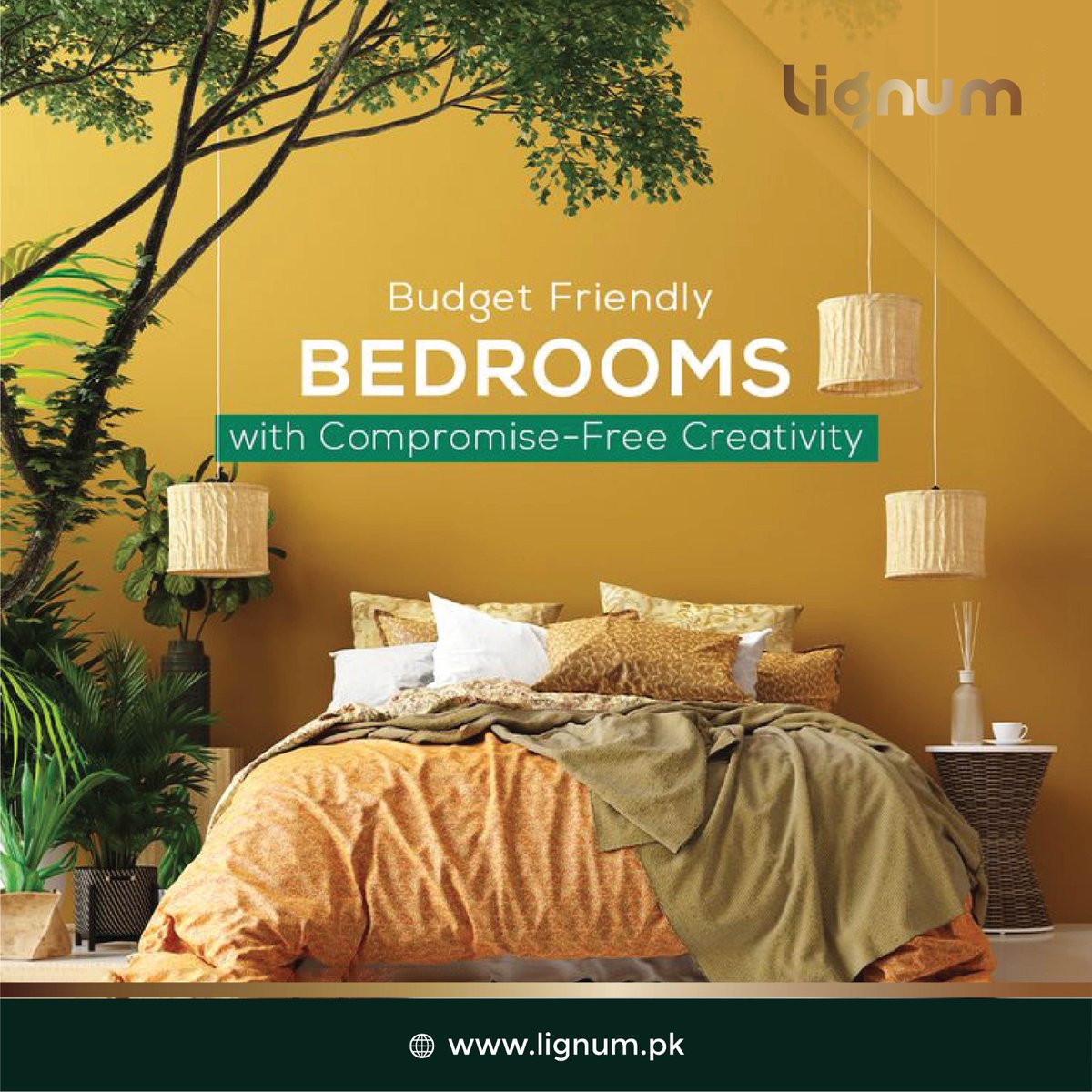Budget Friendly Bedrooms.
lignum.pk
#WoodInteriors #InteriorDesign #HomeDecor #WoodenFurniture #RusticChic #ModernWoodDesign #NaturalLiving #BespokeInteriors #DesignInspiration #EcoFriendlyDesign #YourSpaceYourStyle