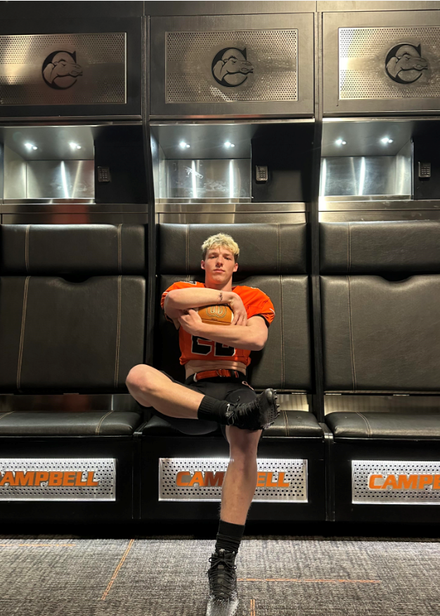 HunterStalcup28's tweet photo. After an amazing visit I am blessed to receive my first D1 offer to continue my athletic and academic career @GoCamelsFB  !  

Thank you  @Coach_BHarris @CoachAWin @Coach_Scott16 @PeterChungFB @CoachMooring  for your hospitality and having me out!  🙏🙏 https://t.co/xZ3ugnqpCd