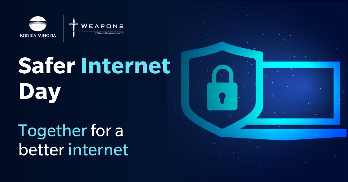 Happy Safer Internet Day! 🌐🔒 At IT Weapons, we're committed to a secure digital future. Let's celebrate this day by promoting online safety and embracing technologies that protect and empower us all.

#SaferInternetDay #DigitalSafety #CyberSecurity