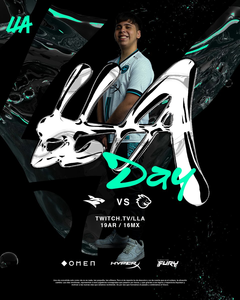 HOY: COMO DOMAR AL DRAGÓN 🐲

VOLVEMOS A ABRIR LA JORNADA DE #LLA CONTRA @ALLKNIGHTSLA ⚔

NOS VEMOS A LAS  16:00 🇲🇽 / 19:00 🇦🇷🇨🇱

#GoISG 🦈 #ISGWIN