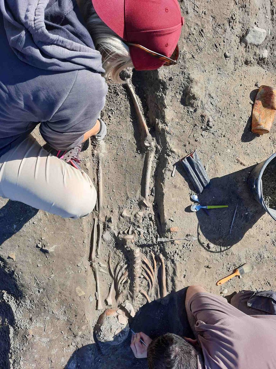 _archeo's tweet photo. 📸Immagini delle attività sul campo e di laboratorio condotte nell’ambito delle ricerche sull’area cimiteriale prossima a un complesso ecclesiastico nel sito delle «Antiche Mura», a Jesolo. https://t.co/cqyRHaUeqh
