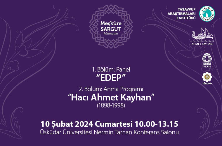 Üsküdar Üniversitesi Tasavvuf Araştırmaları Enstitüsü, Kerim Vakfı ve TÜRKKAD iş birliği ile her yıl Meşkûre Sargut Hatırasına başlığı altında, tasavvuf kültürü ve literatürüne katkı yapmış önemli şahsiyetleri anmak gayesiyle bir program düzenlemektedir.