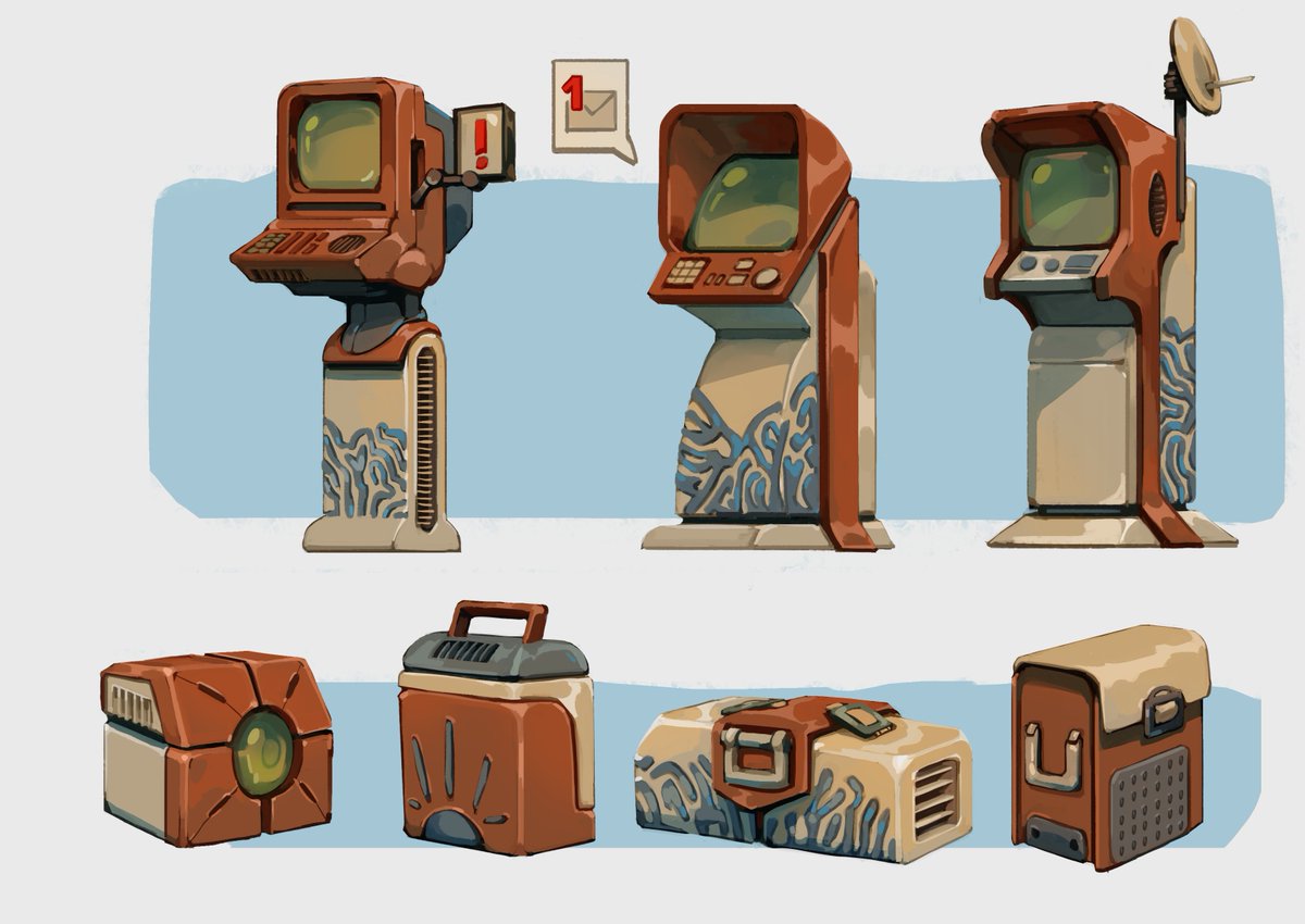 Still working on props ✉️#conceptart