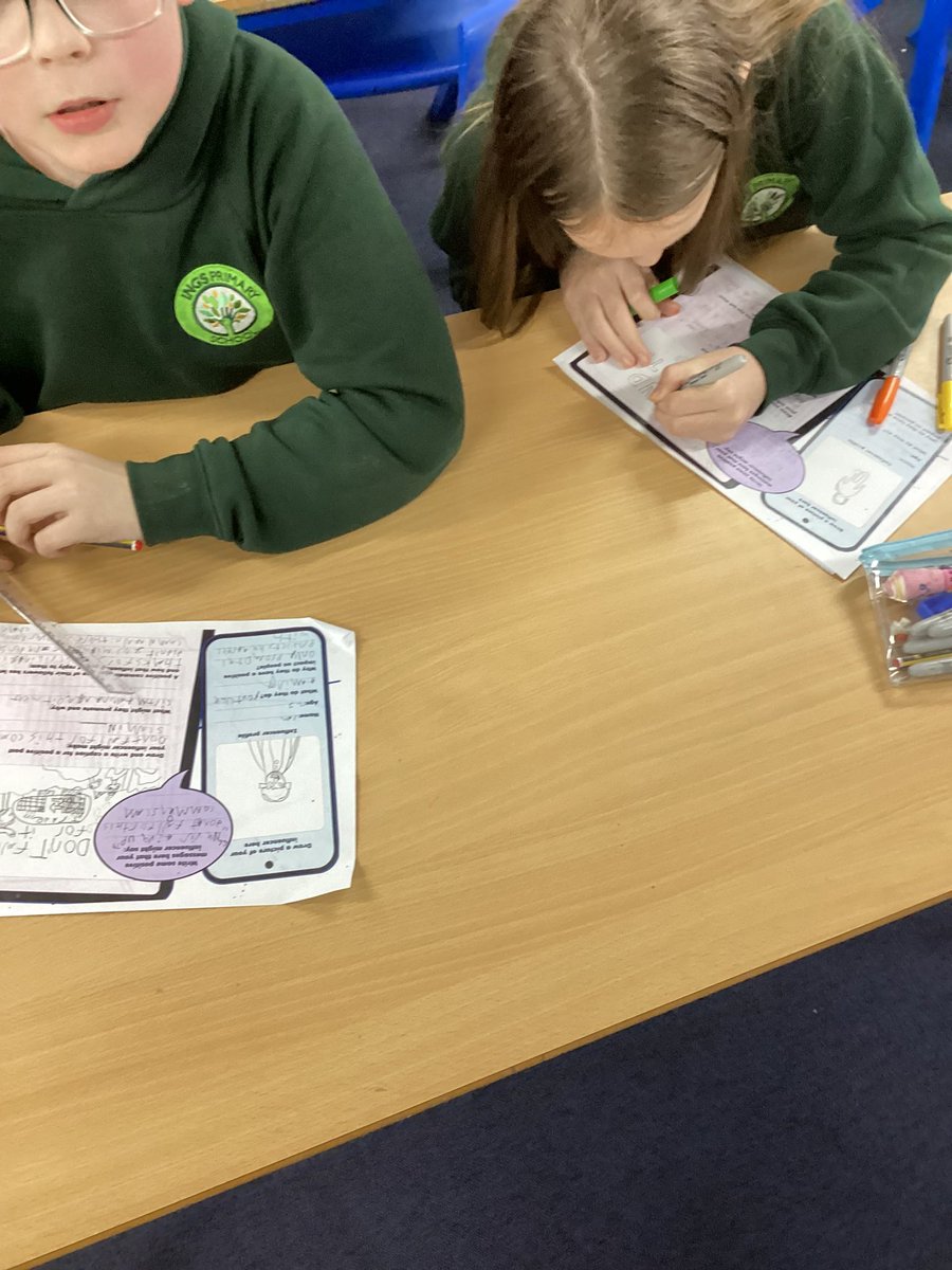 IngsPrimary's tweet image. Year 6 have created their own influencer to spread positivity and what role these people play in our lives. #SaferInternetDay2024 #Year6Computing @thrivetrust_UK