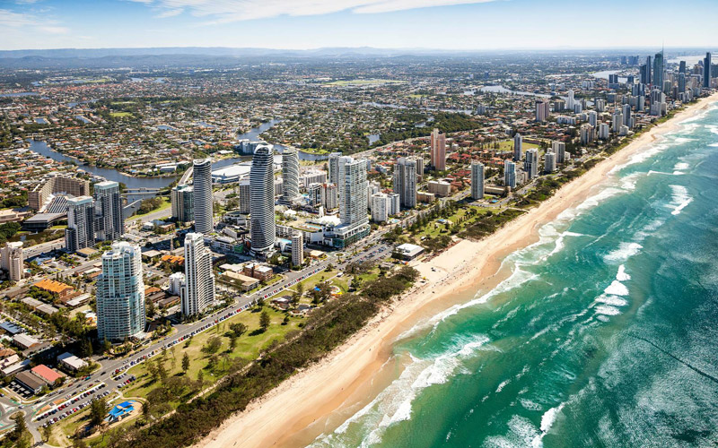 iOieee's tweet photo. "Catch the waves at Australia's Gold Coast. Surf, sun, and fun in the land Down Under. #GoldCoastSurfing #AussieBeaches" https://t.co/sJSsVSD1y2