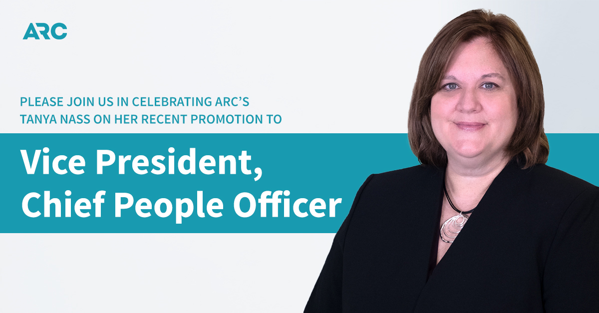 ARCtalk's tweet photo. Please join us in congratulating Tanya Nass on her promotion to Vice President, Chief People Officer at ARC! https://t.co/XQ7qZTqDlz https://t.co/GQ7JenRaQ1