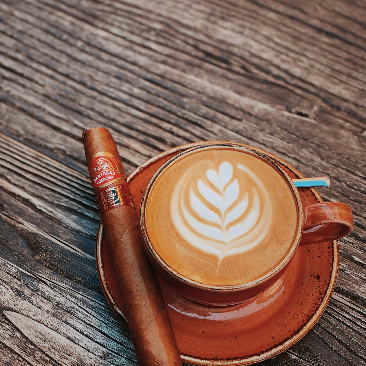 Morning bliss: a perfect pour and a fine cigar. ☕️💨 #CoffeeLover #CigarAficionado #Indulge #TheDarlingHouse #Cigarlife #Luxuryliving #coffeeandcigars