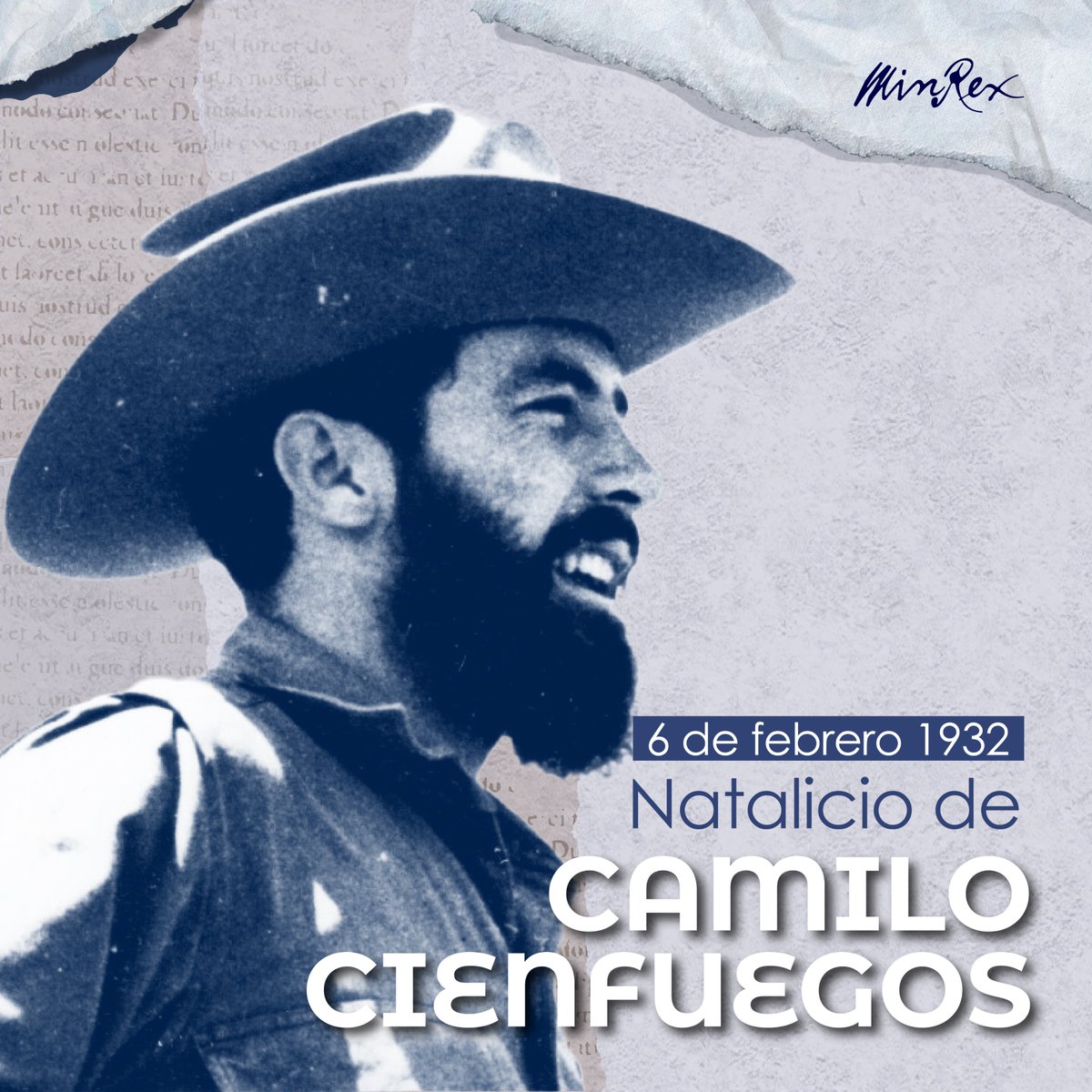 Líder con estatura de gigante, fue ejemplo de valentía, determinación, lealtad, también de compañerismo, solidaridad, generosidad y sensibilidad.

Por eso #CamiloVive y vivirá en el recuerdo del pueblo de #Cuba.