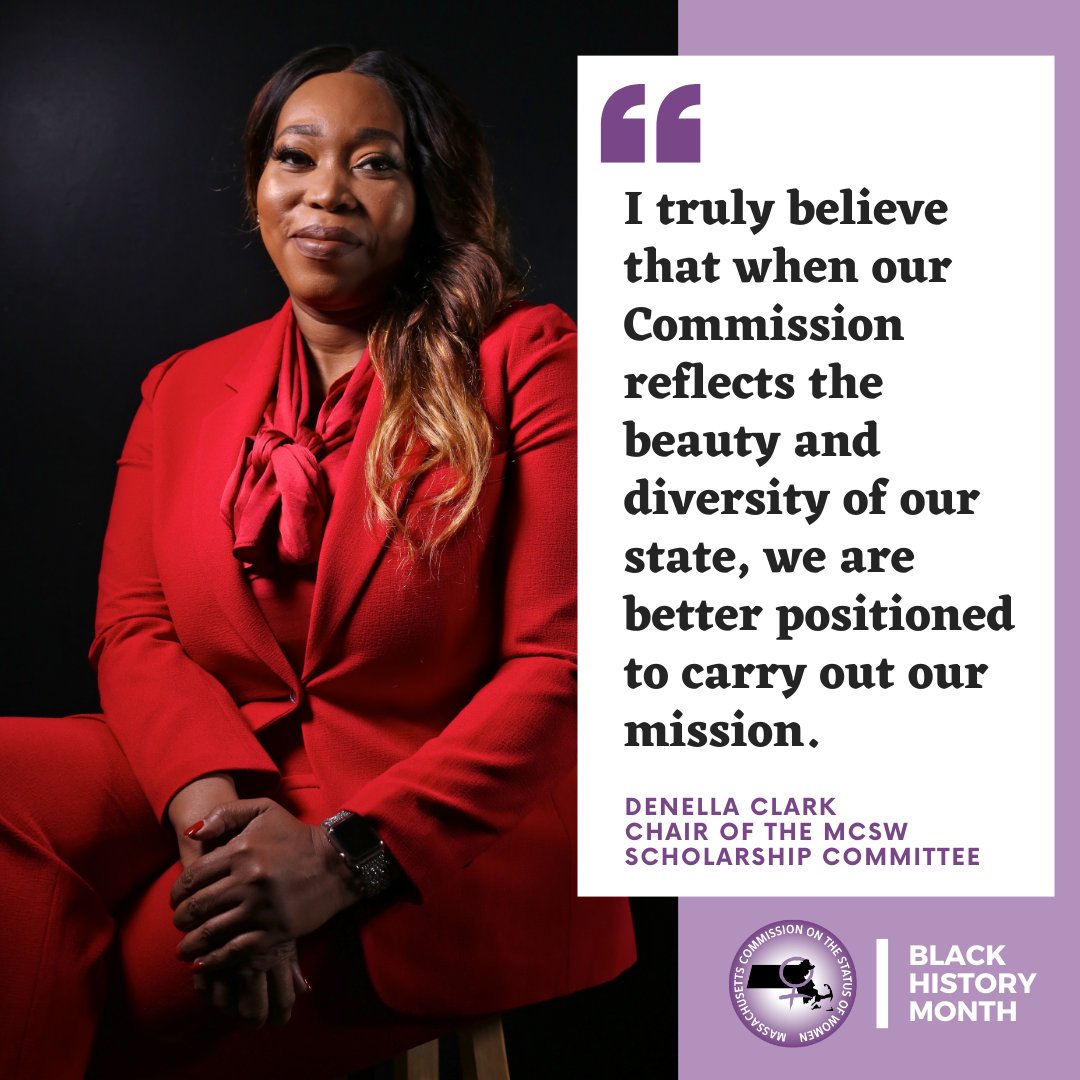 This #BlackHistoryMonth, we’re turning advocacy into action here at the #MCSW. Read this month's featured guest piece from Commissioner @DenellaClark, Chair of the new Scholarship Committee in the February 2024 edition of the #MCSW Monthly! #BHM conta.cc/490Yyoz