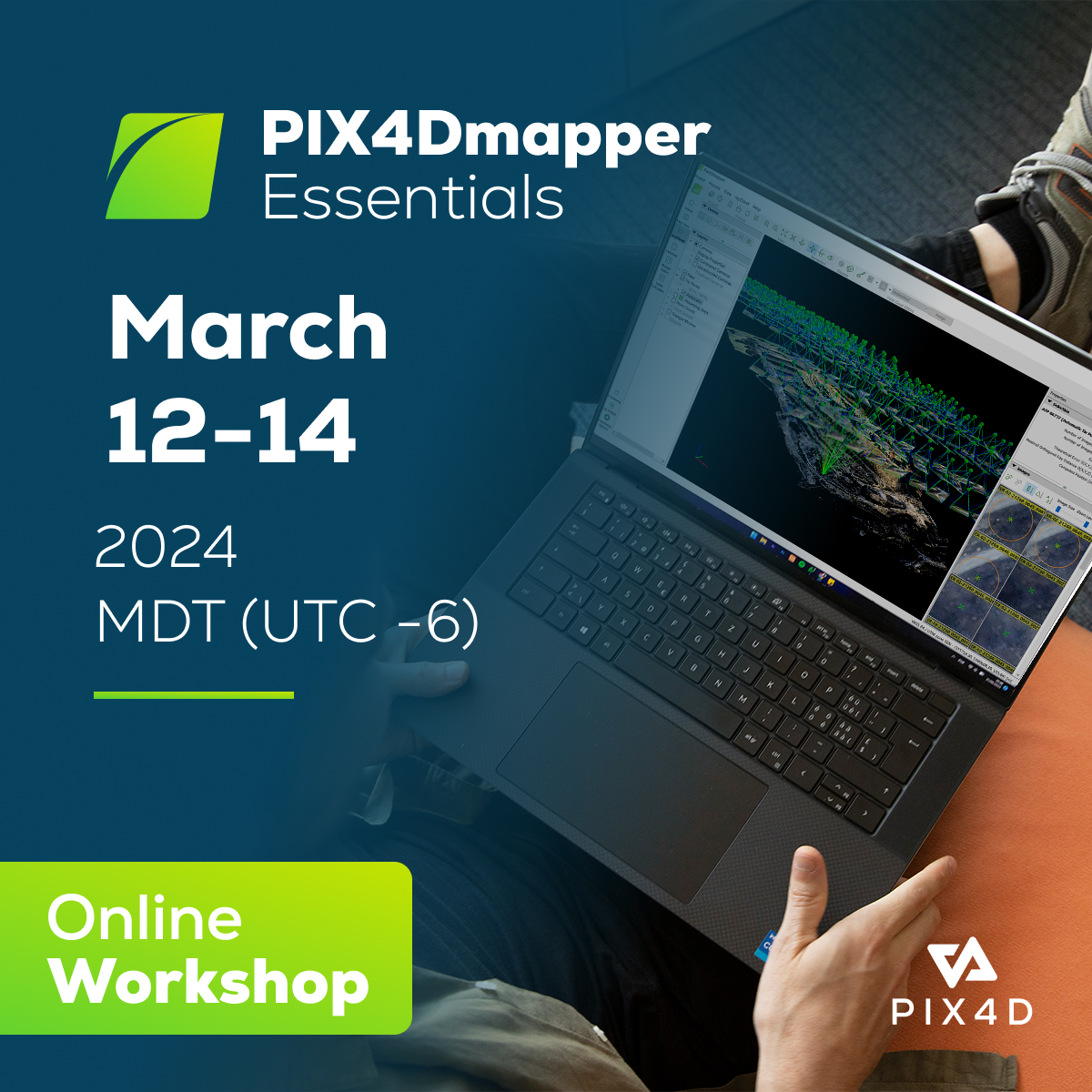 pix4d's tweet image. #PIXDmapper Essentials Online workshop 🗺️

Join our workshop and familiarize yourself with #PIX4Dmapper and #PIX4DcloudAdvanced. Learn how to produce 2D and 3D models with a series of hands-on exercises, and streamline your workflow! 

Sign up here: hubs.li/Q02jQD4c0