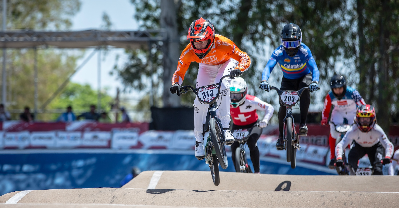 UCI_BMX_Racing's tweet photo. The final stage of the road to @Paris2024 starts this weekend in Rotorua 🇳🇿

We catch up with @Olympics Champion Niek Kimmann and here's what the told us about the upcoming season 👀

#BMXRacing #BMXRacingWC #OlympicCycling