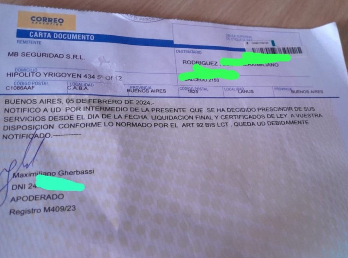 Inesrodri77's tweet photo. Llego a casa el despido de uno de mis sobrinos, me comento el cartero q todo lo q repartio en la mañana eran notificaciones de despidos a gente q no lo esperaba. Nos quedamos hablando del desastre q están haciendo estos dementes. Quiero que se vayan ya😡 https://t.co/exR9gHPydB