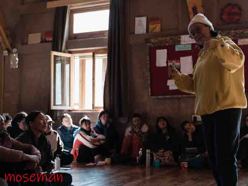 HimalayaCynthia's tweet photo. During #12forever camp at #SECMOL discussing women's wellbeing with so many references to #Project11 and @TNYouthFDN #SelfCareMatters https://t.co/KlKSmfPJS9
