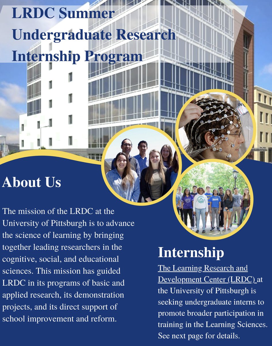 Jamie Hanson (@jamielarsh.bsky.social) (@jamielarsh) on Twitter photo I wanted to share info about Pitt's <a href="/LRDC1/">Learning Research & Development Center</a> Summer Undergraduate Research Internship Program... Please Share/#RT I wanted to share info about Pitt's <a href="/LRDC1/">Learning Research & Development Center</a> Summer Undergraduate Research Internship Program... Please Share/#RT