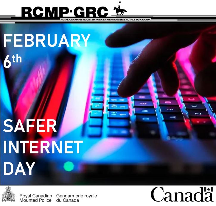 February 6th, 2024 is Safer Internet Day and the Northwest Territories Internet Child Exploitation Unit has some tips and resources to share. rcmp-grc.ca/140425