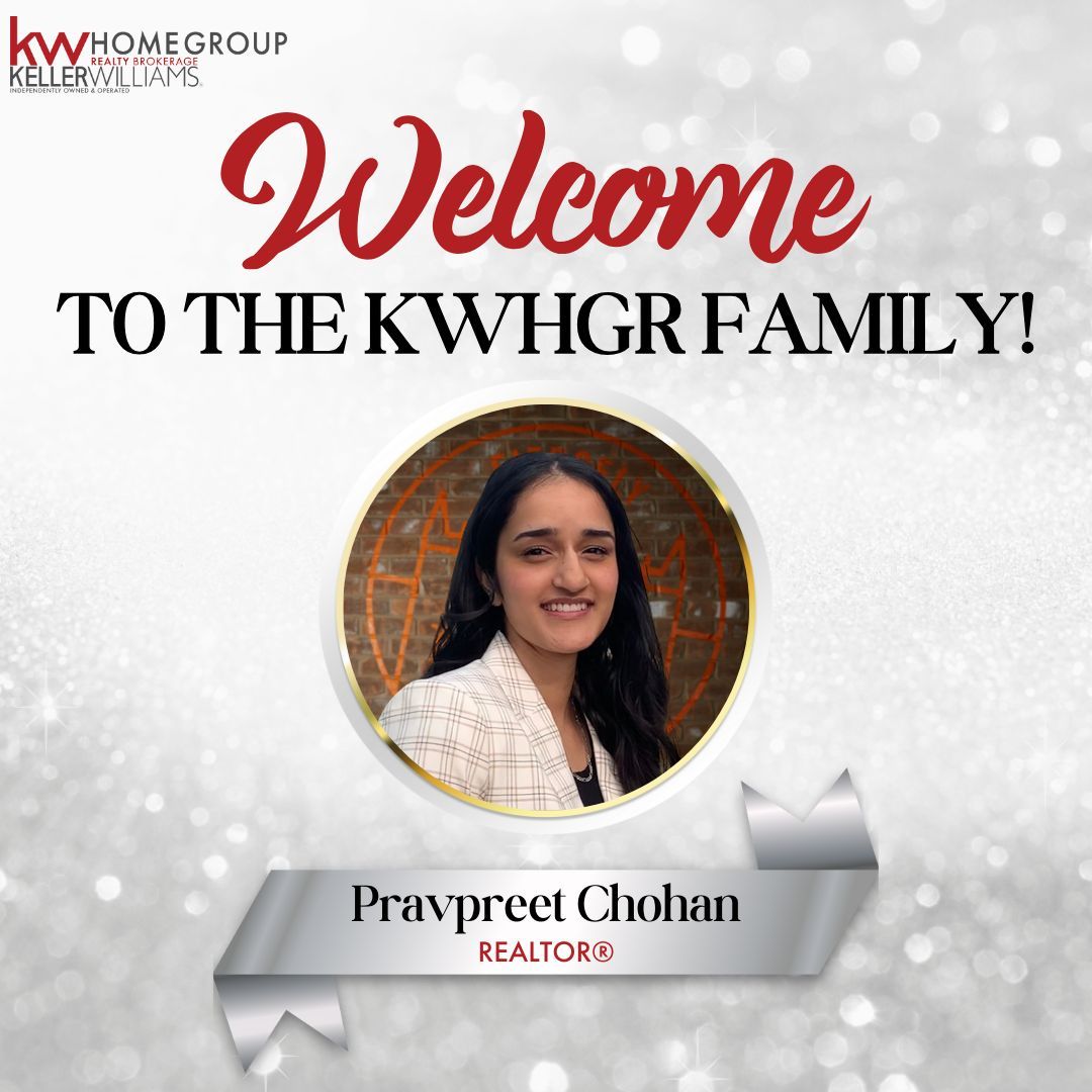 HomeGroupRealty's tweet image. Here we grow again!🎊 Join us in welcoming our newest agent Pravpreet Chohan to the Keller Williams Home Group Realty family! With dedication and a fresh perspective, Pravpreet is set to elevate your real estate experience. Cheers to new beginnings! 👏

#Newagentalert #KWHGR