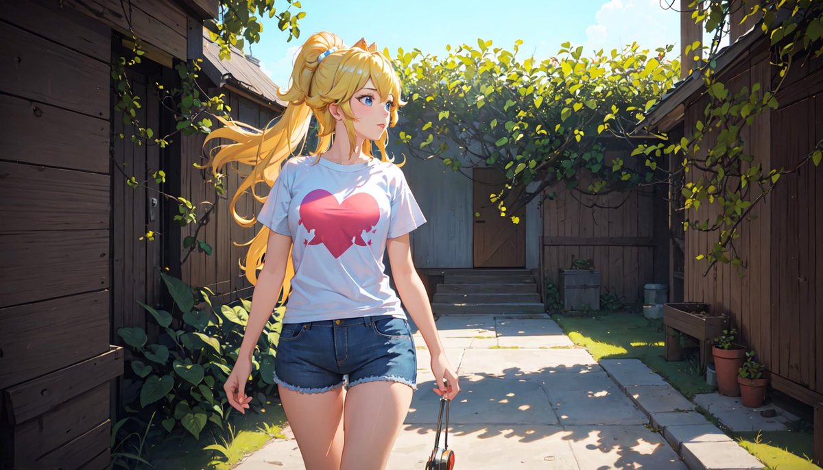 Moko1234559's tweet image. Princess Peach 5, part 2
#princess #princesspeach #supermariomovie #supermario #AIArtwork #AIartists #AIart #aiartlove #aigirls #aiartgenerator #AIArtistCommunity #aiartcreator #magical #aidrawing