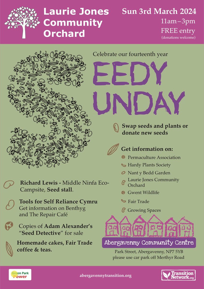 TFSRCymru's tweet photo. @AberChronicle @aber_gav @afoodfestival @LoveYFenni @AbergavennyFB @loveyfennilocal @AbergavennyNow 
Fourteen years of Seedy Sunday and you haven’t been yet?🤣 https://t.co/A7uBoXMIuT