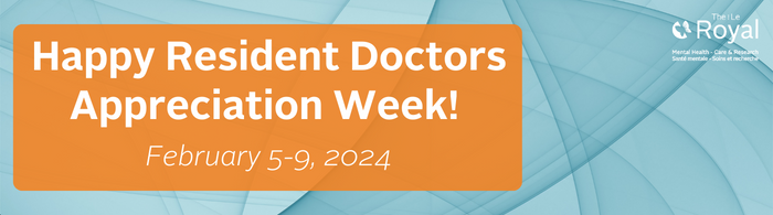 February 5-9 is #ResidentDoctorsAppreciation2024!

We strongly value the service that our resident doctors provide to our clients & our programs.

Education is an important mission for the physician staff & for The Royal. Thank you to all resident doctors for everything you do.❤️