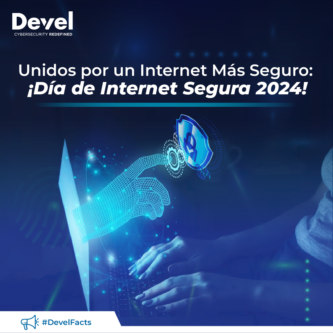 🛡️💻🌍🔐 ¡Día de Internet Segura 2024!

Hoy 6 de febrero conmemoramos el Día Internacional de Internet Segura, tiene como objetivo promover el uso responsable, respetuoso, crítico y creativo de las tecnologías digitales.

#Ciberseguridad #DevelFacts #SaferInternetDay #SID2024