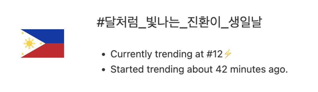 HWANtopia's tweet photo. 📈 Jinhwan birthday tags are trending!

#17 WorldWide
#20 Korea 
#12 Philippines
and an amazing #1 #2 #3 in Malaysia!

JINHWAN IS OUR PARADISE
#OurBlueMoonJinhwanDay
#달처럼_빛나는_진환이_생일날
@iKON_gnani_____ @GNANI_OFFICIAL @iKONIC_143 https://t.co/fz0k8wRLv9