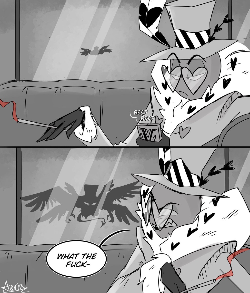ivyaeria's tweet photo. val needed some humbling 
#HazbinHotel #HazbinHotelLucifer #HazbinHotelFanart #HazbinHotelValentino https://t.co/FrsC9jkDPw