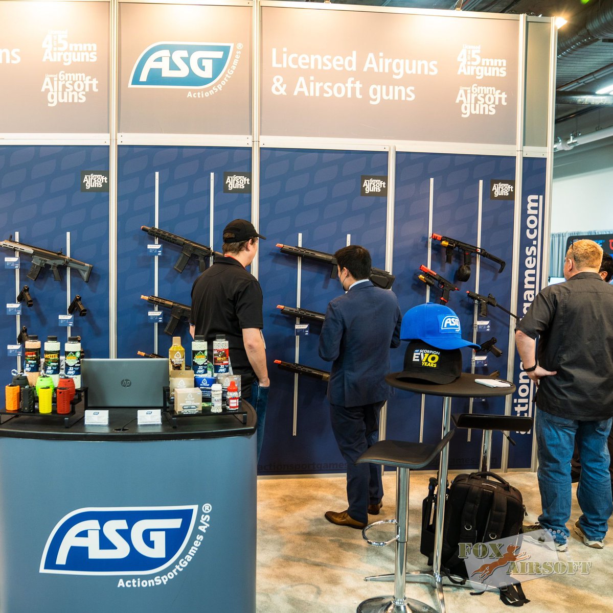FoxAirsoft's tweet photo. @actionsportgames brought some sweet new products to shotshow! https://t.co/8BLSDGOj3k