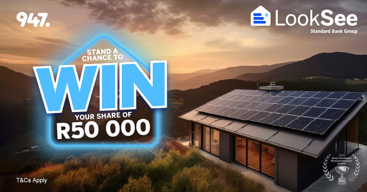 5 Minutes left before load shedding hits... 
Do you quickly heat your dinner? 

Stand a chance to WIN your share of R50,000 with @lookseehome

Share your frantic 5 minutes to load-shedding disaster stories ➡️ buff.ly/3HOpRWQ

#FlipTheSwitch #SBLove💙