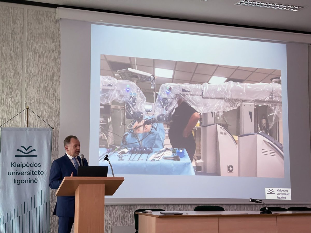 AsensusSurgical's tweet photo. We are thrilled to announce that Klaipėda University Hospital, Lithuania, has successfully completed 1,000 surgical cases using the Senhance® Surgical System, and holds the distinction of being the first in Lithuania to adopt a #robotic surgical system!
#Asensus #Hospital https://t.co/1w3nEB5y85