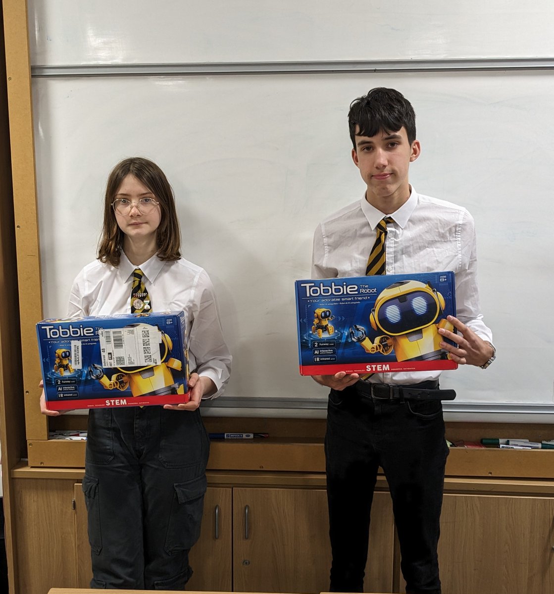 Well done to our two @obanhighschool S3 pupils who were prize winners as part of the recent @dressCodeHQ Halloween Coding Competition. Well done. #ChooseComputingScience #CelebrateSuccess