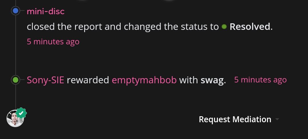 EmptyMahbob's tweet photo. Is @sony & Sony-SIE swag the same?๐ค
Thanks @Hacker0x01 and @Sony
Bug: swagger-ui to steal credentials
#bugbounty
#bugbountyhelp
#TogetherWeHitHarder https://t.co/hoXbUXiiSa